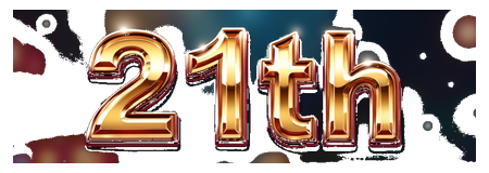 21th logo